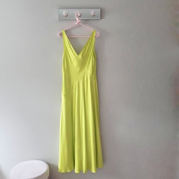 NWT Polo Ralph Lauren yellow sleeveless maxi dress - Picture 7 of 8